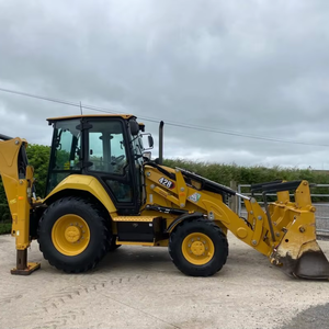 2022 CAT 428 chargeuse-pelleteuse d'occasion de bonne qualité CAT 420F moteur d'origine peinture originale sous licence EPA - Product Image 2