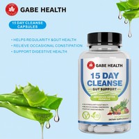 Complément alimentaire en capsules Nettoyage intestinal de 15 jours Complément alimentaire pour la santé intestinale Adultes Nettoyage et détoxification intestinale Vitamines en gros