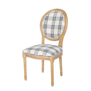 Nordic Style Solid Wood Dining <b>Chair</b> Comfortable Modern Back <b>Upholstered</b> <b>Chair</b> with Tufted Design for Restaurant Furniture - Product Image 3