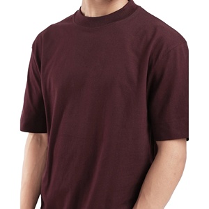 Camiseta Premium para Hombre, Corte Cuadrado, Oversize, Algodón, Hombros Caídos, Tejido Frontal de Punto, Estilo Urbano Informal, OEM, Marca Privada - Product Image 5