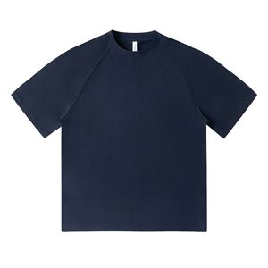 OEM personalizado color sólido camisetas de manga corta para los hombres y las mujeres de la marca de moda suelta Camiseta de manga corta para los hombres - Product Image 6