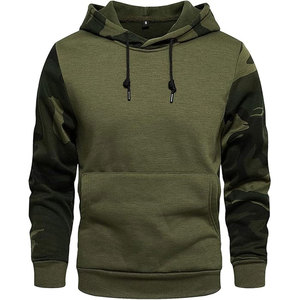 Haute qualité hommes pull sweats camouflage sweats à capuche Style d'hiver haute qualité 100% coton surdimensionné hommes sweats à capuche - Product Image 1