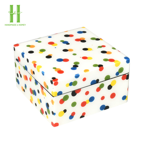 Venta al por mayor mejor precio caja de laca joyería personalizada alto brillo laca regalo de lujo caja de embalaje de joyería de madera OEM de Vietnam - Product Image 5