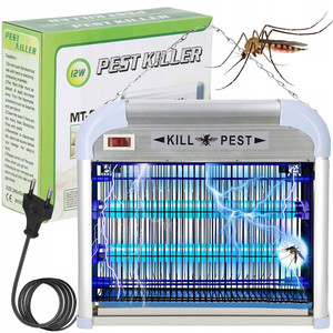 Lámpara UV Profesional TG56635 de 12W para Control de Insectos, Potente Mata Mosquitos Eléctrico para Mosquitos, Polillas y Otros Insectos - Product Image 1