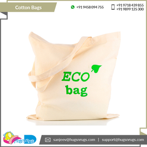Bolsas de Lona 100% Algodón al por Mayor, Diseño Moderno Rectangular, las Más Vendidas, con Logotipo Personalizado Impreso - Product Image 2