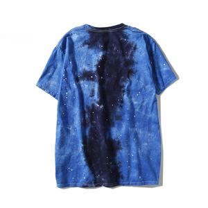 Offre Spéciale T-shirts Tie Dye personnalisés à séchage rapide confortable tricoté tenue décontracté coton fait T-shirts pour hommes à vendre à bas prix - Product Image 6