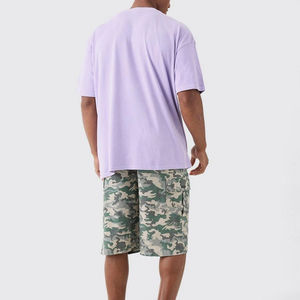 T-shirts à manches courtes pour hommes à séchage rapide, impression en relief, haute qualité, coupe ample, vente en gros d'usine, impression en relief - Product Image 2