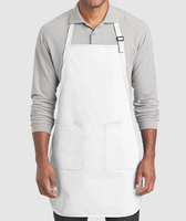 Fabricant du Bangladesh, tablier imperméable en coton polyester avec logo personnalisé à bas prix conçu pour les chefs, artistes et artisans,