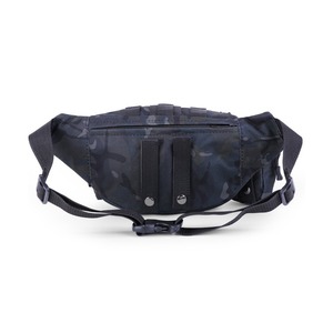 Sac banane Delta - BTP Noir, grand compartiment principal zippé, pochette latérale amovible zippée, poche latérale, Camouflage Personnalisé - Product Image 4