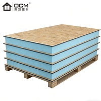 Panneau sandwich OSB XPS SIPs résistant aux chocs pour la construction de maisons modulaires sécurisées et d'installations publiques, norme ASTM, directement de l'usine