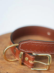 Collar para perro Rancher Deluxe, 32mm, negro - Product Image 3