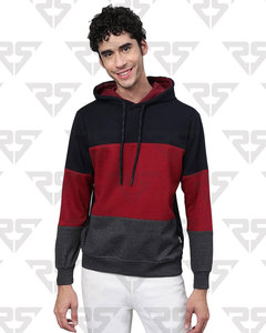 Sweats à capuche 100% coton à séchage rapide du Pakistan Sweats unisexes surdimensionnés pour hommes et femmes avec panneau respirant pour le travail - Product Image 4