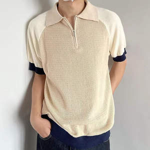 Polo informal de manga larga para hombre, ropa deportiva para correr, ropa de punto, Polo de Golf, ajuste Regular, verano 2025 - Product Image 5