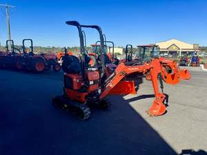 รถขุดขนาดเล็กพิเศษ Kubota U10-5 ปี 2022 พร้อมบุ้งกี๋และเครื่องยนต์ดีเซล Kubota 10.3 แรงม้า - Product Image 3