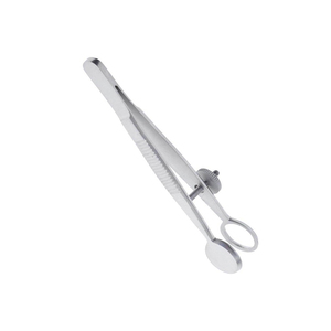 Fórceps Desmarres Chalazion de calidad superior, fórceps de párpados oftálmicos de placa superior ovalada de acero metálico, precio barato - Product Image 4