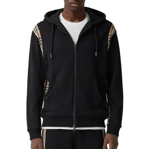 Sweat à capuche zippé en polaire pour homme, 100% coton, séchage rapide, respirant, écologique, coupe-vent, décontracté, sport - Product Image 1