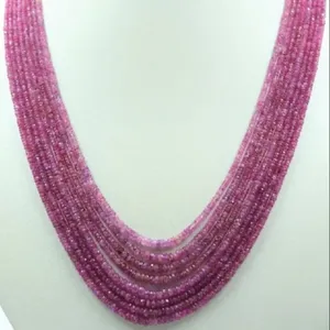 Ожерелье из рубинового сапфира