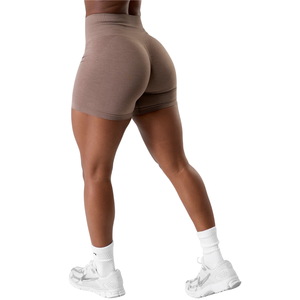 Shorts Deportivos de Cintura Alta para Mujer, Shorts de Entrenamiento Sin Costuras, Ropa Deportiva para Gimnasio, Yoga, Correr y Fitness - Product Image 4