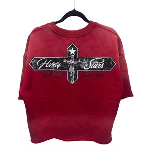 เสื้อยืดผ้าฝ้าย100% ผู้ชายขนาดใหญ่พิเศษทรงหลวมสไตล์วินเทจ - Product Image 6