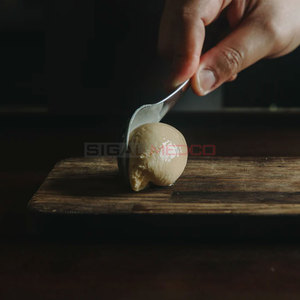 ช้อนสแตนเลสขนาดกลางช้อนเสิร์ฟรับประทานอาหารที่ทันสมัยกันสนิมใช้ในบ้านร้านอาหาร - Product Image 4