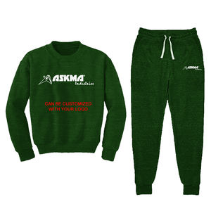 เสื้อสเวตเตอร์สำหรับผู้ชายและผู้หญิงเสื้อกีฬาแขนยาวผ้าฝ้ายเอวยางยืดระบายอากาศได้ดีน้ำหนักเบาโลโก้ออกแบบได้ตามที่ต้องการ - Product Image 3