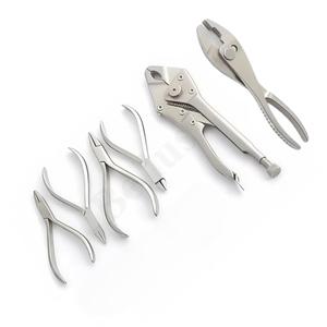 Pinzas de Ortodoncia Manuales de Grado Alemán, Aprobadas por la CE, de Acero Inoxidable, Instrumento Ortopédico para Cirugía Ósea con Agarre Ergonómico - Product Image 1