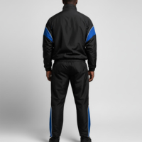 Trajes Deportivos Casuales de Algodón Transpirable con Estampado de Parches Personalizados al por Mayor para Hombre, Impermeables