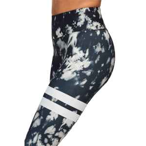 Wholesale <b>Women</b> Sublimation Print High Waist <b>Legging</b> Polyester Spandex Lined Yoga Pant <b>with</b> <b>Pocket</b> Warm All Season Workout Wear - Product Image 3