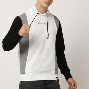 Customizable Eco-Friendly Men's Pullover Hoodie Casual Winter Wear Fleece <b>Light</b> Weight Full Sleeves for Outdoor Low MOQ OEM - Product Image 1