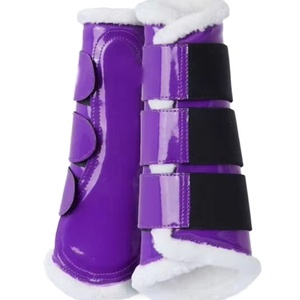 Bottes de protection respirantes pour chevaux, dernier design, prix bas, équipement de protection des jambes de cheval avec couleurs personnalisées - Product Image 1