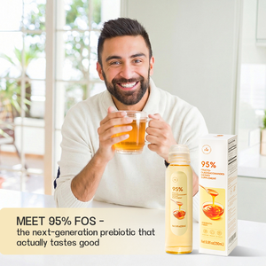Jarabe Prebiótico Natural FOS, Suplemento Alto en Fibra, Bajo en Azúcar, Endulzante, Fibra Dietética para la Salud Digestiva e Intestinal - Product Image 1