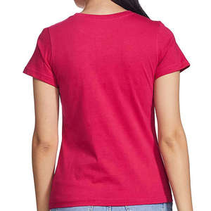 Camisetas de Algodón 100% Transpirables de Alta Calidad para Mujer, Manga Corta, con Logotipo Personalizado, Nueva Moda al por Mayor - Product Image 5