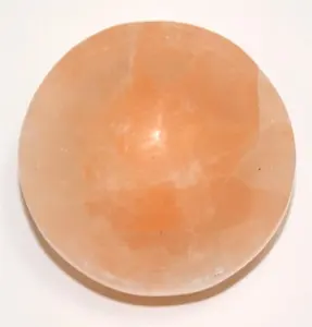 Bol à sel de l'Himalaya à mi-profondeur dans toutes les tailles, bol à mi-profondeur de sel de l'Himalaya, bol de service à sel de l'Himalaya - Product Image 6