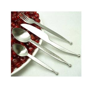 New Style Flatware <b>Set</b> Tableware Silver Stainless Steel Creative Gift Silver Customize Design Silver Metal Cutlery - Product Image 6