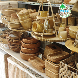 PRODUIT CHAUD Paniers de rangement en rotin Organisez votre cuisine avec un style naturel - Product Image 3