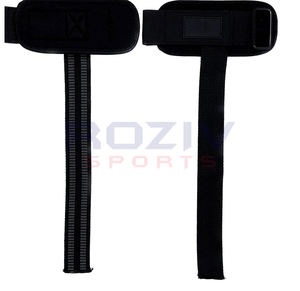 Sangles de musculation en néoprène écologiques, légères, respirantes, réglables, pour l'entraînement de la force, demi-doigts, unisexe, salle de sport - Product Image 6