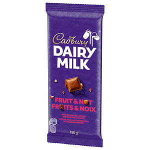 Para la venta Cadburyy Dairy Milk Fruit & Nut Chocolate 180g Venta caliente al por mayor Precio de fábrica Premium Quality Sweet Bar - Product Image 5