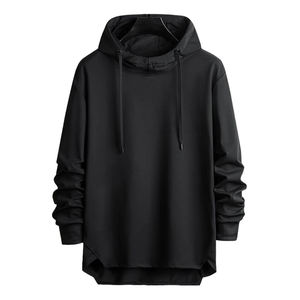 Offre Spéciale hommes sweats à capuche fabricant personnalisé dernière conception décontracté hauts pull à capuche polaire à capuche hommes longs sweats à capuche - Product Image 1