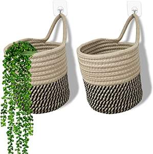 Venta caliente nueva percha de yute elegante decoración Natural para el hogar y el Hotel tela de alta calidad colgante de plástico al por mayor precio barato llegada - Product Image 2