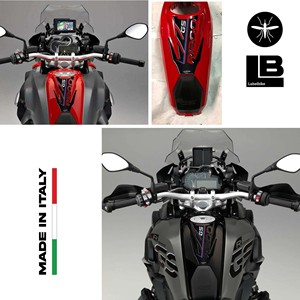 Protège-réservoir 3D pour BMW GS R1200 2013-2016 Protège-réservoir de moto compatible avec les modèles R1200 2013-2016 - Product Image 2