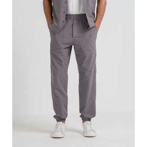 Pantalones de Verano Cómodos para Hombre, Modelo Chambre Joggers, en Azul/Gris, Tallas S-XXL - Product Image 2