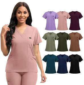 Uniformes médicos para mujer, para hospital uniforme de enfermera, servicio OEM, enfermera - Product Image 2