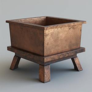 Modern Style Metal Firepit Powder Coated Finish Customizable Design for Minimalist Outdoor Areas Efficient <b>Wood</b> <b>Burning</b> Clean - Product Image 4