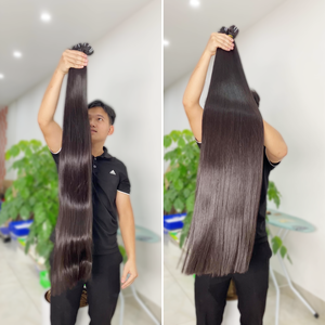 เกรด Top 100% ผม Remy คู่วาดกระดูกตรงการรวมกลุ่มผ้าผมมนุษย์ปรับแต่งการสั่งซื้อโดยโรงงานเวียดนามของเรา - Product Image 4