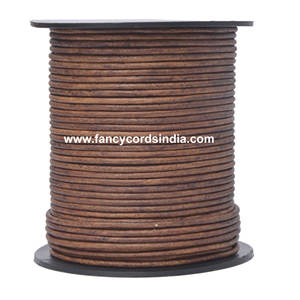 Cordons en cuir teints de haute qualité pour bijoux et artisanat Couleurs personnalisées disponibles Cordons en cuir teints de qualité supérieure Cuir en gros - Product Image 4