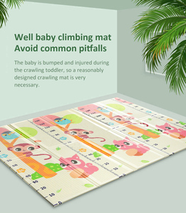 Baby matte Hochwertige Baby pflege Schaum boden klappbare reversible zweiseitige kriechende Spiel matte für Kinder - Product Image 6
