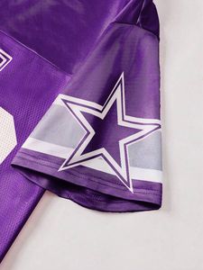 Camisetas de fútbol americano completamente personalizadas, camiseta cuadrada con cuello en V, uniforme de fútbol americano, camiseta de fútbol americano - Product Image 3