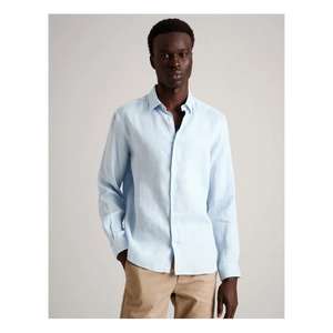 Classic Design <b>Men</b> <b>Shirt</b> Made For Versatile Usage Including Formal Workdays And Relaxed Casual Outings - Product Image 3