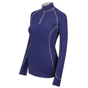 Good Quality Equestrian Clothing Womens <b>Long</b> <b>Sleeves</b> <b>Base</b> <b>Layers</b> Lady Equestrian Horse Riding Shirts Top Show Shirt - Product Image 2