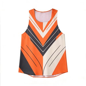 Camiseta Deportiva de Tirantes para Hombre, Sublimada Personalizada, Ajuste Sin Costuras, Superligera, Secado Rápido, Transpirable, para Maratón, Pista, Gimnasio, Fitness, Verano - Product Image 1